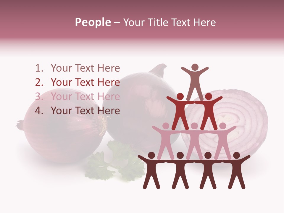 Peel Vegetarian Intact PowerPoint Template