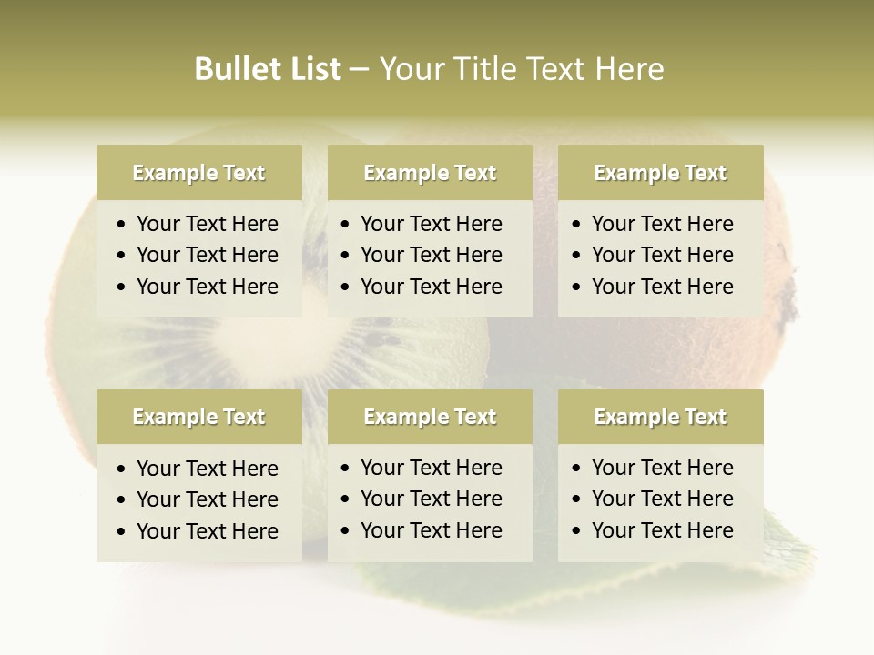 Juicy Half Exotic PowerPoint Template