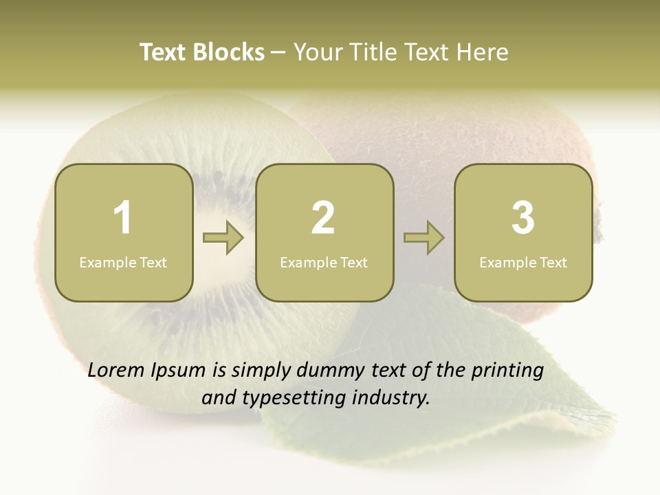 Juicy Half Exotic PowerPoint Template