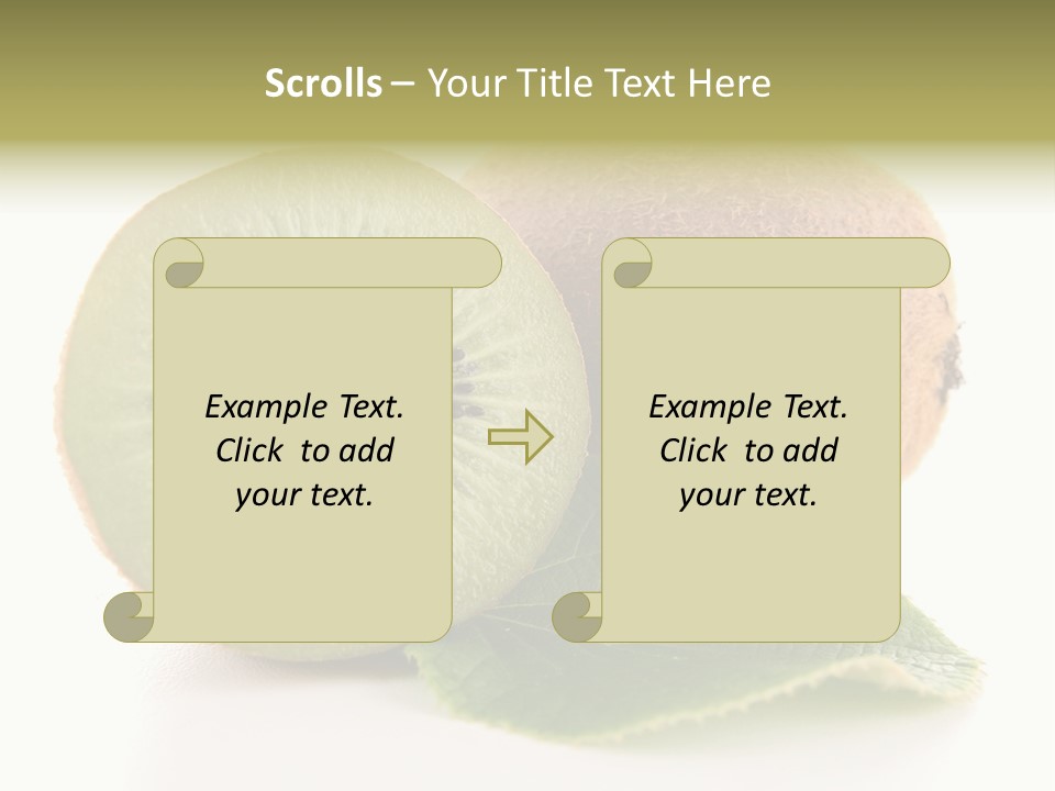 Juicy Half Exotic PowerPoint Template