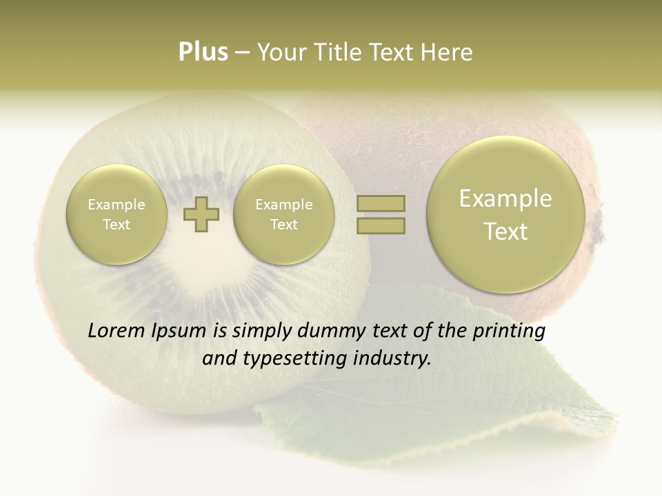 Juicy Half Exotic PowerPoint Template