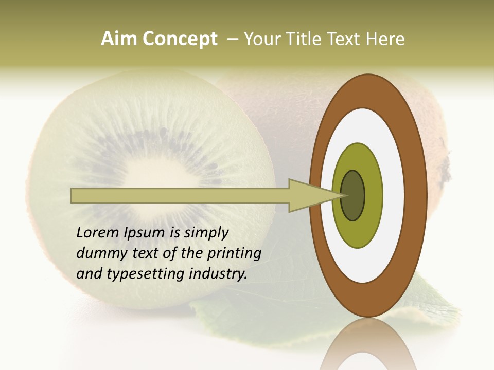 Juicy Half Exotic PowerPoint Template