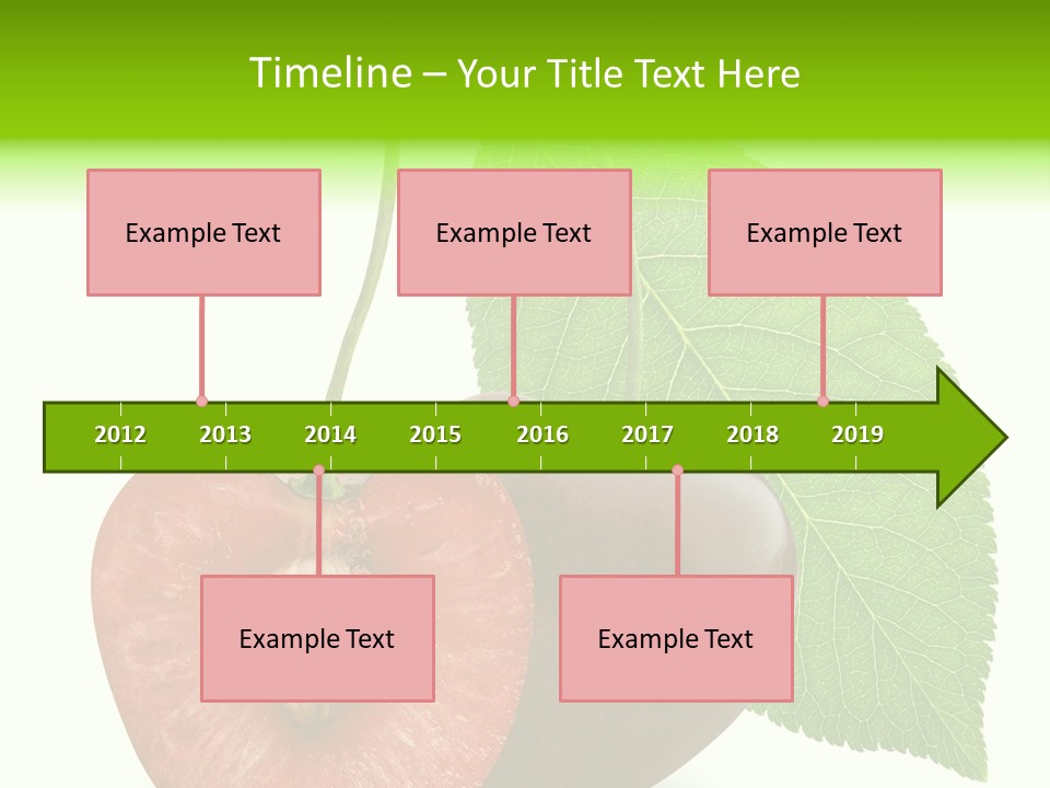 White Isolated Organic PowerPoint Template