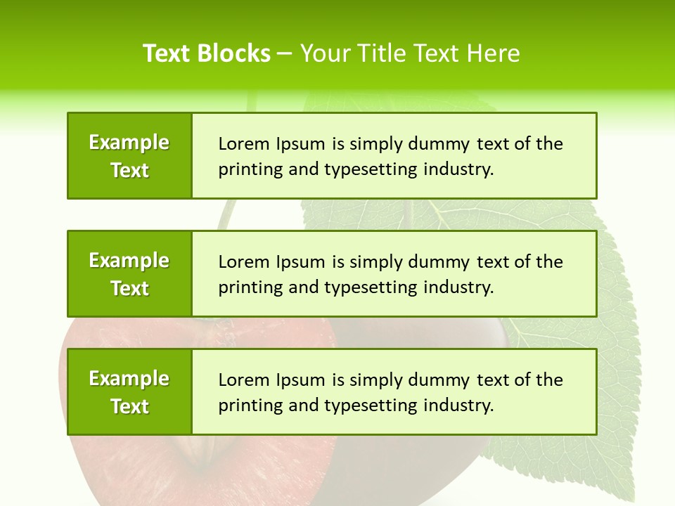 White Isolated Organic PowerPoint Template