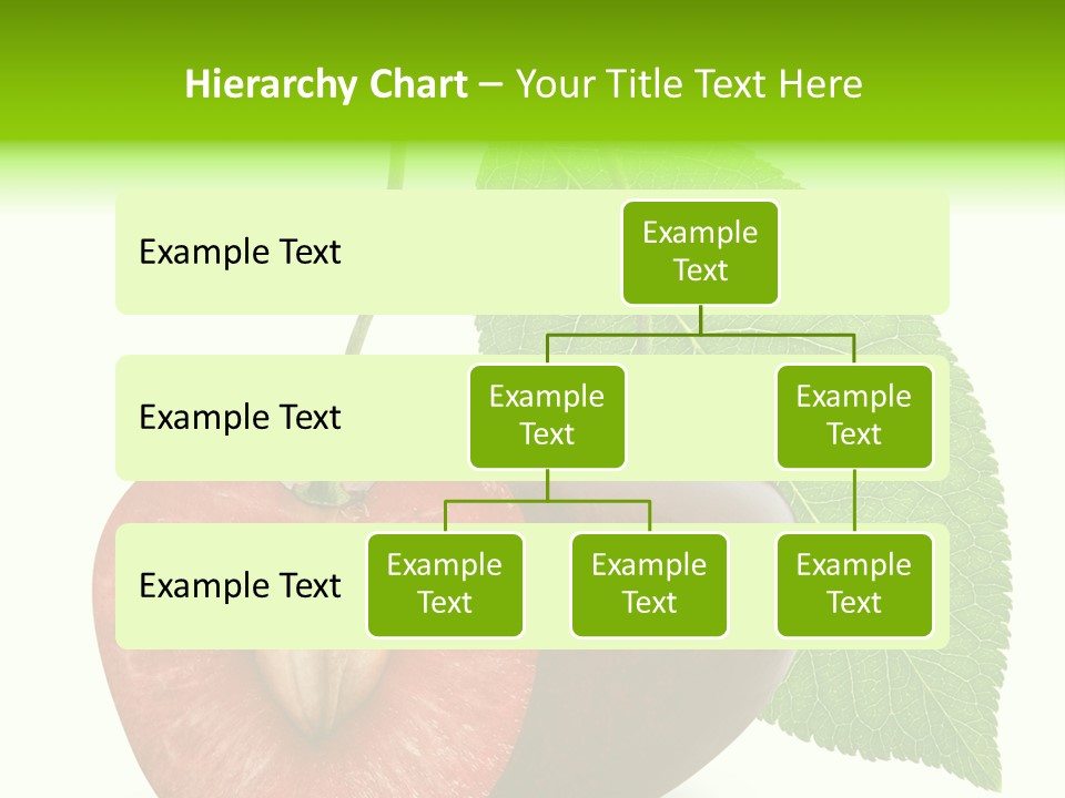 White Isolated Organic PowerPoint Template