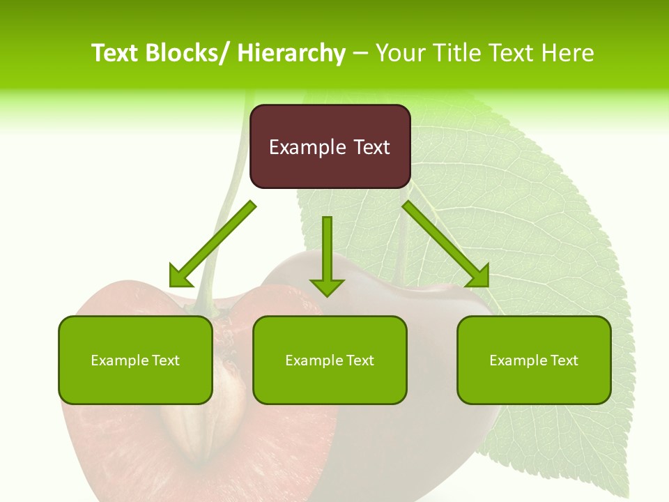 White Isolated Organic PowerPoint Template