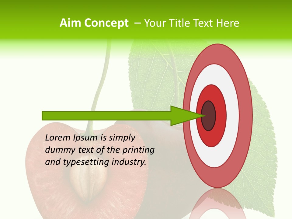 White Isolated Organic PowerPoint Template