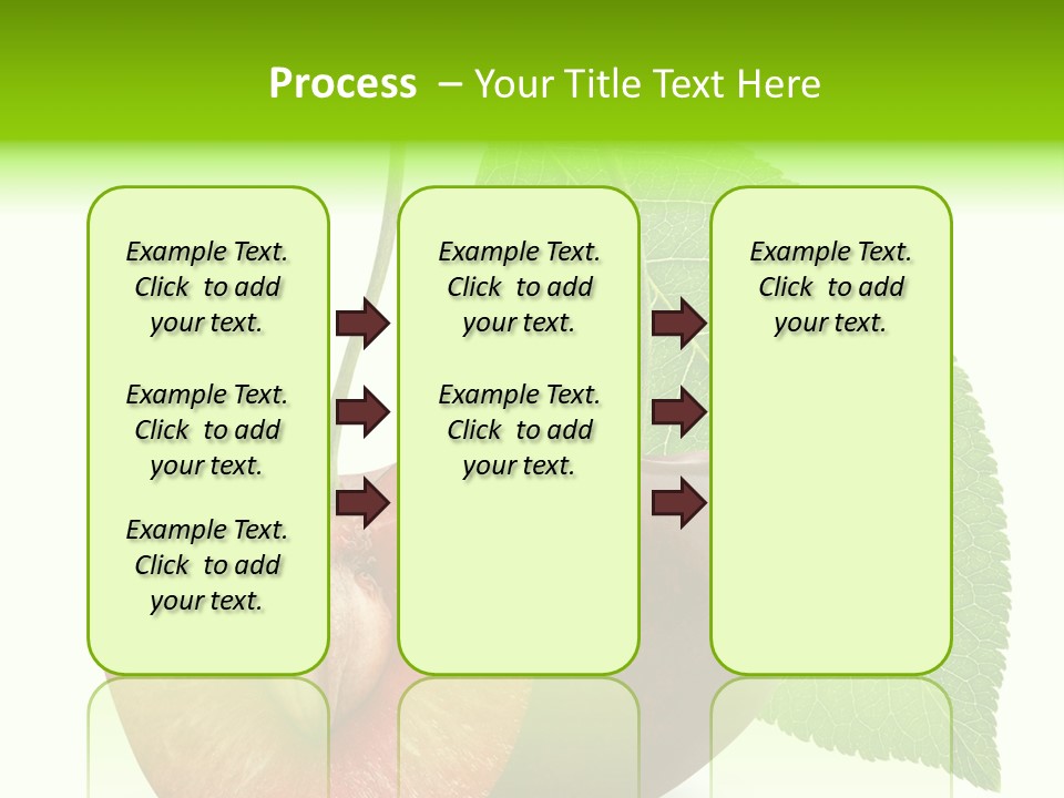 White Isolated Organic PowerPoint Template