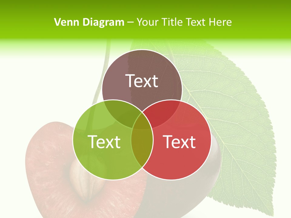 White Isolated Organic PowerPoint Template