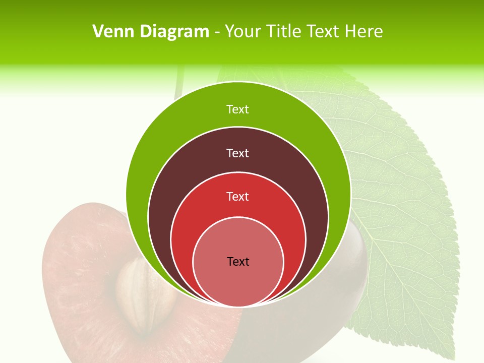 White Isolated Organic PowerPoint Template