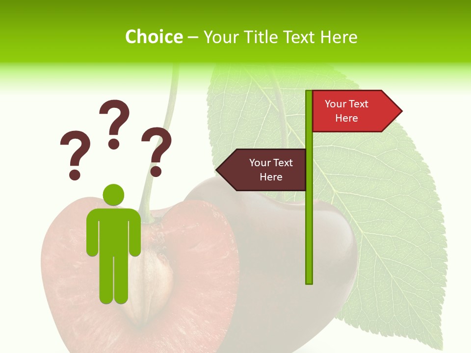 White Isolated Organic PowerPoint Template