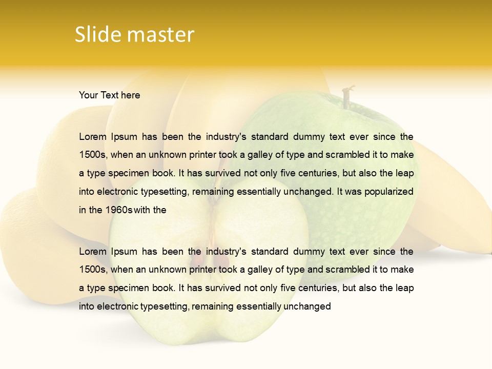 Sweet Nutritious Smith PowerPoint Template