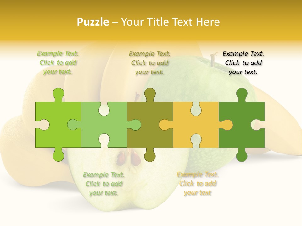 Sweet Nutritious Smith PowerPoint Template