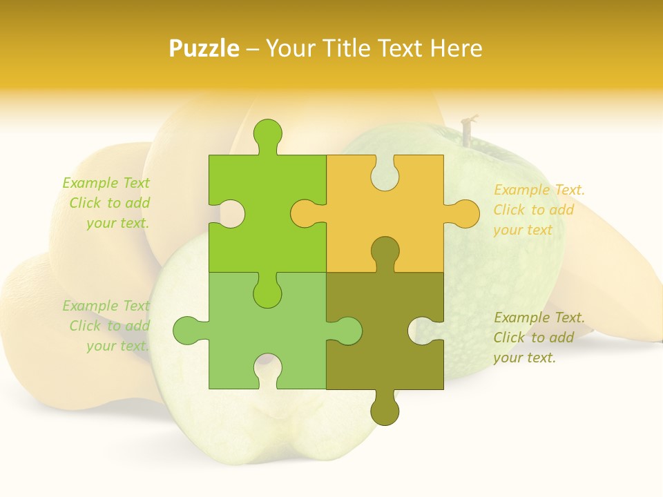 Sweet Nutritious Smith PowerPoint Template