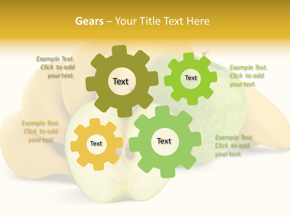 Sweet Nutritious Smith PowerPoint Template