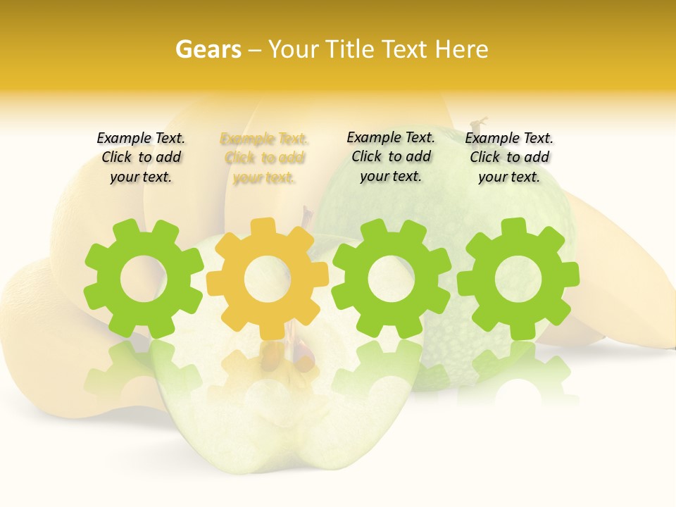 Sweet Nutritious Smith PowerPoint Template