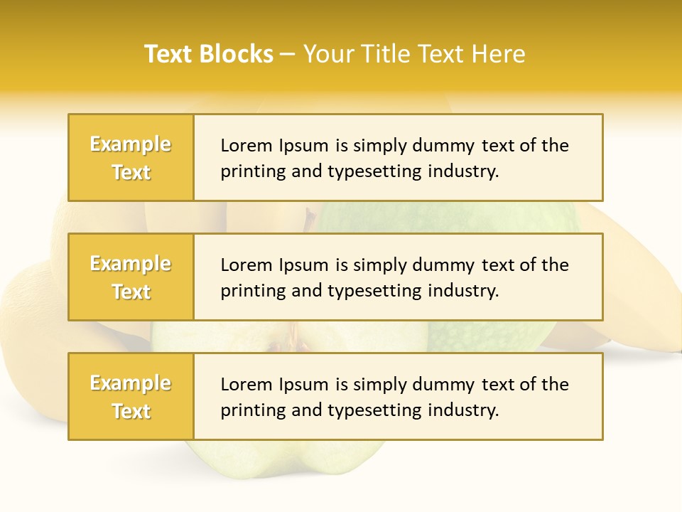 Sweet Nutritious Smith PowerPoint Template