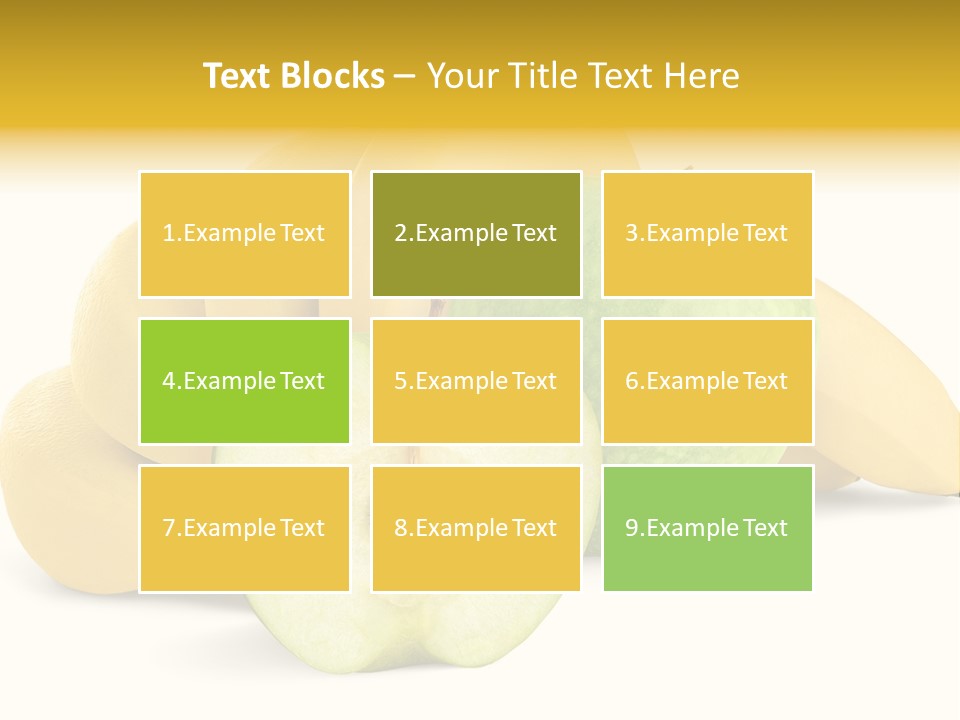 Sweet Nutritious Smith PowerPoint Template