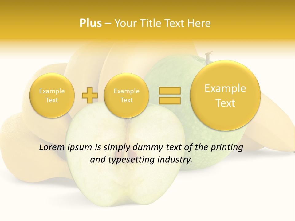 Sweet Nutritious Smith PowerPoint Template