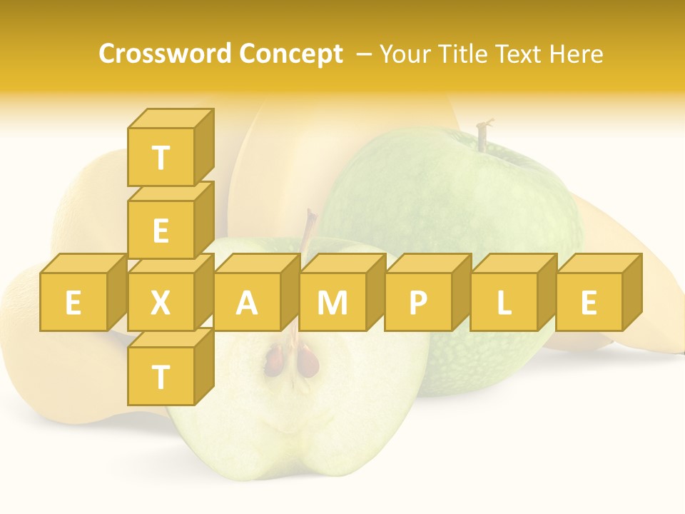 Sweet Nutritious Smith PowerPoint Template