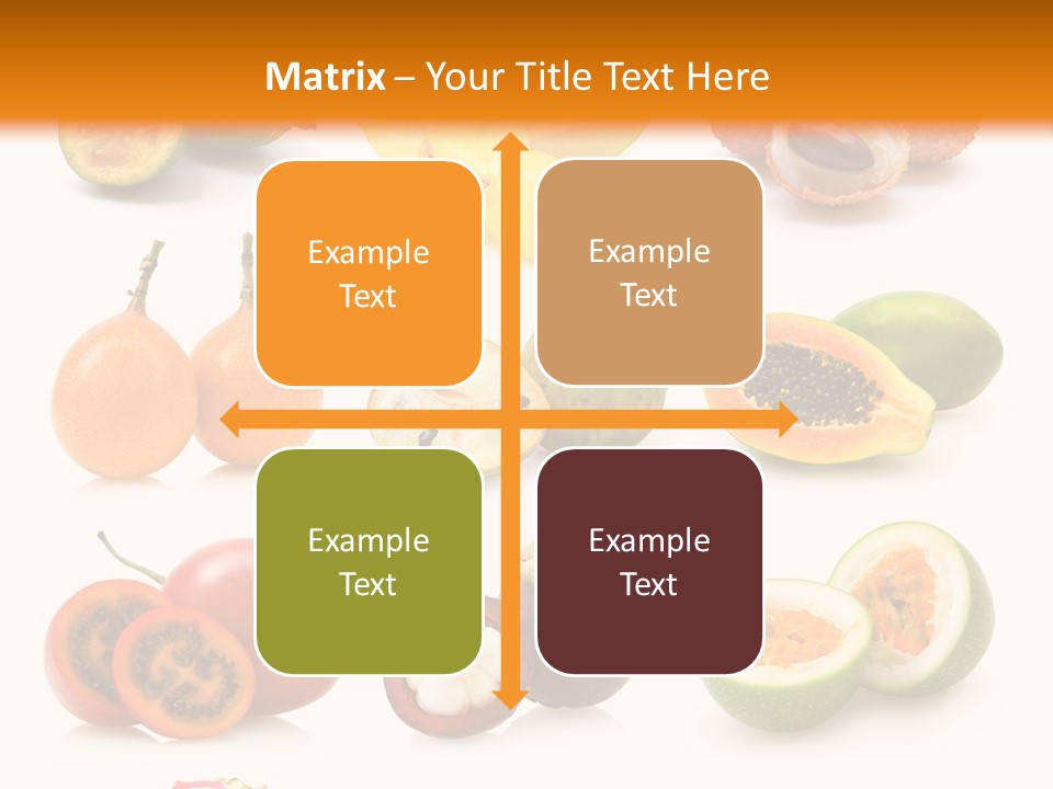 Carambola Sweet Orange PowerPoint Template