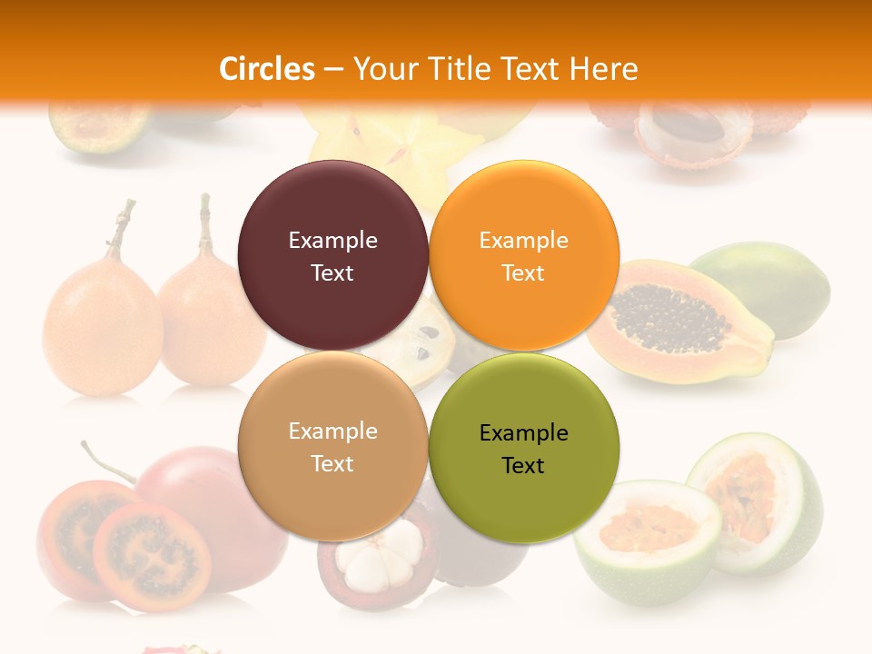 Carambola Sweet Orange PowerPoint Template