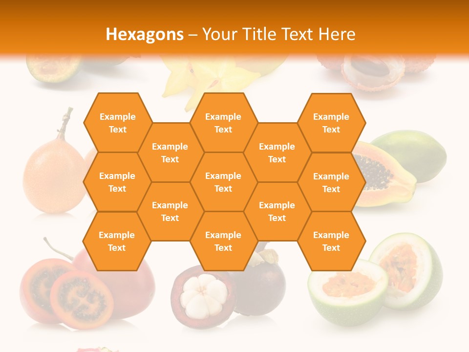 Carambola Sweet Orange PowerPoint Template