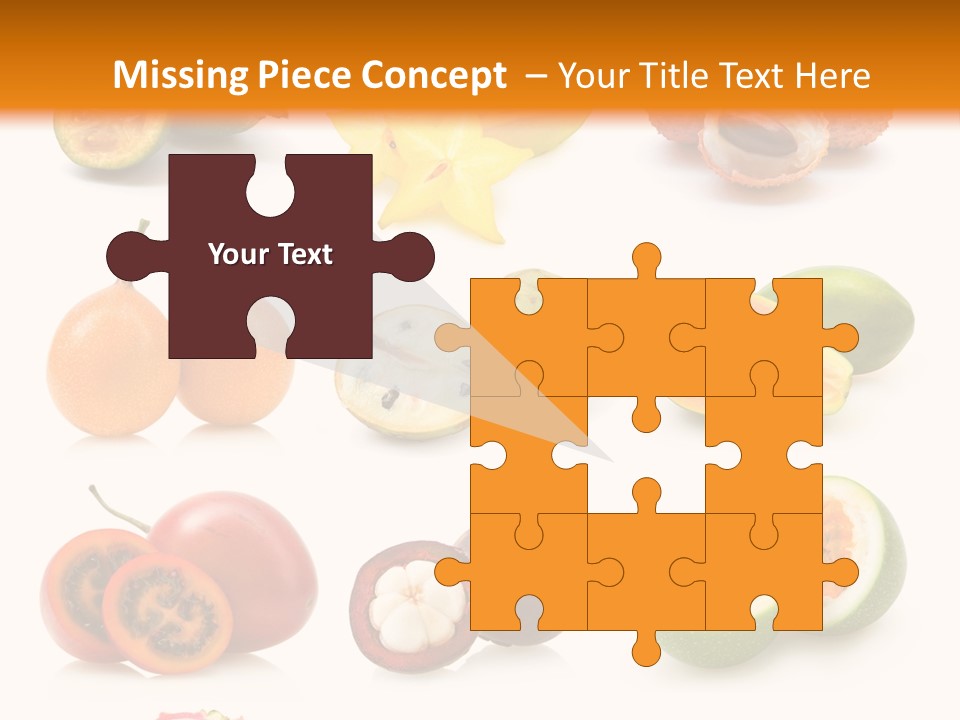 Carambola Sweet Orange PowerPoint Template