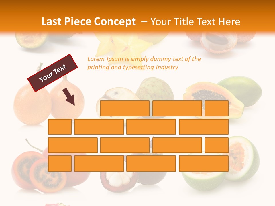 Carambola Sweet Orange PowerPoint Template