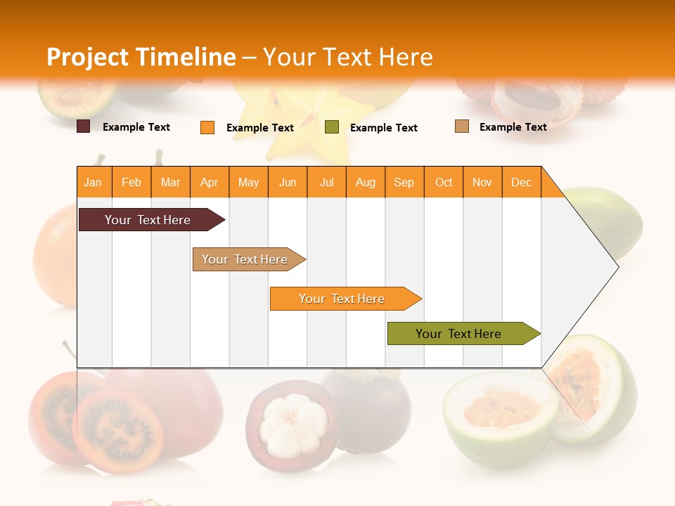 Carambola Sweet Orange PowerPoint Template
