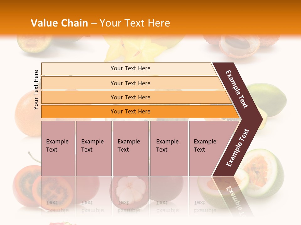 Carambola Sweet Orange PowerPoint Template