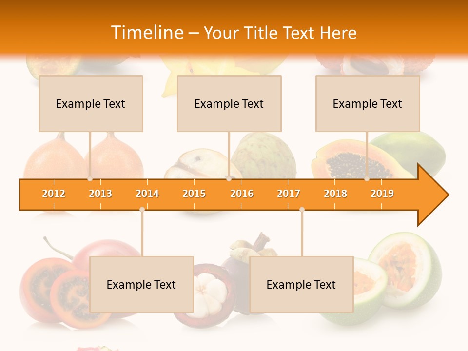 Carambola Sweet Orange PowerPoint Template