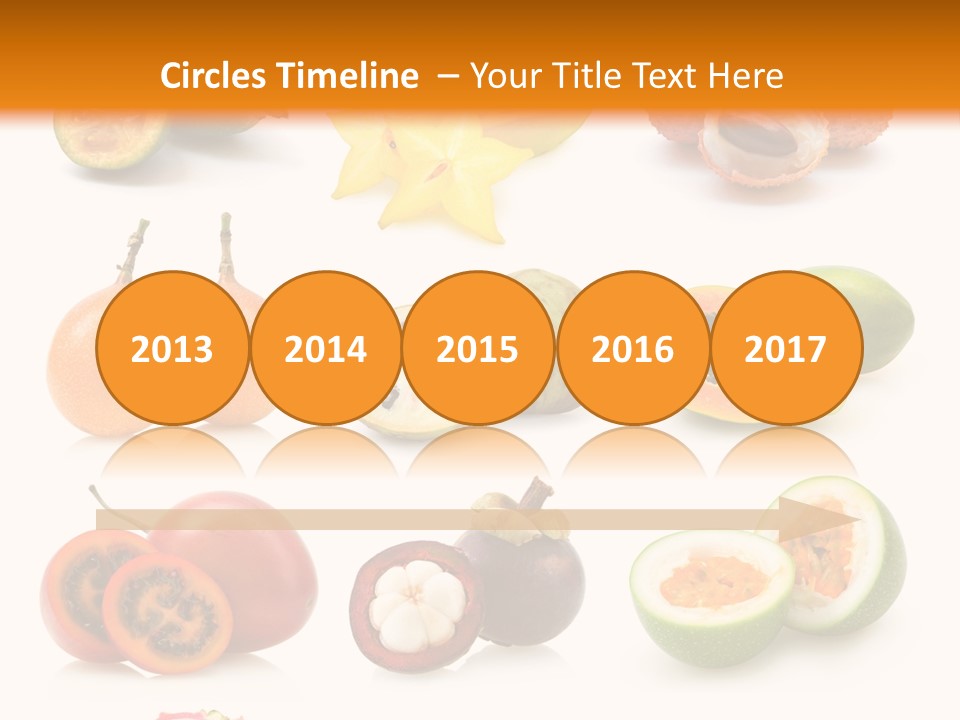 Carambola Sweet Orange PowerPoint Template