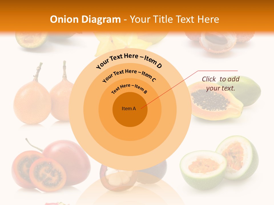 Carambola Sweet Orange PowerPoint Template
