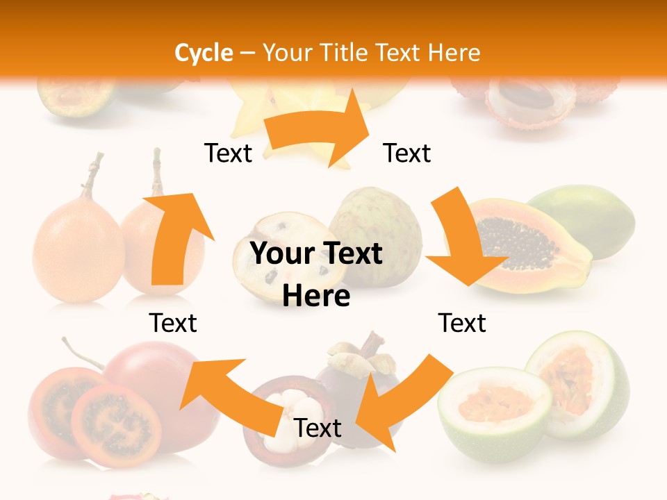 Carambola Sweet Orange PowerPoint Template