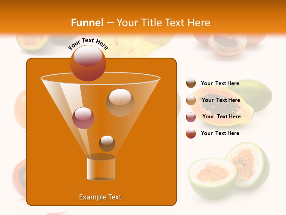 Carambola Sweet Orange PowerPoint Template