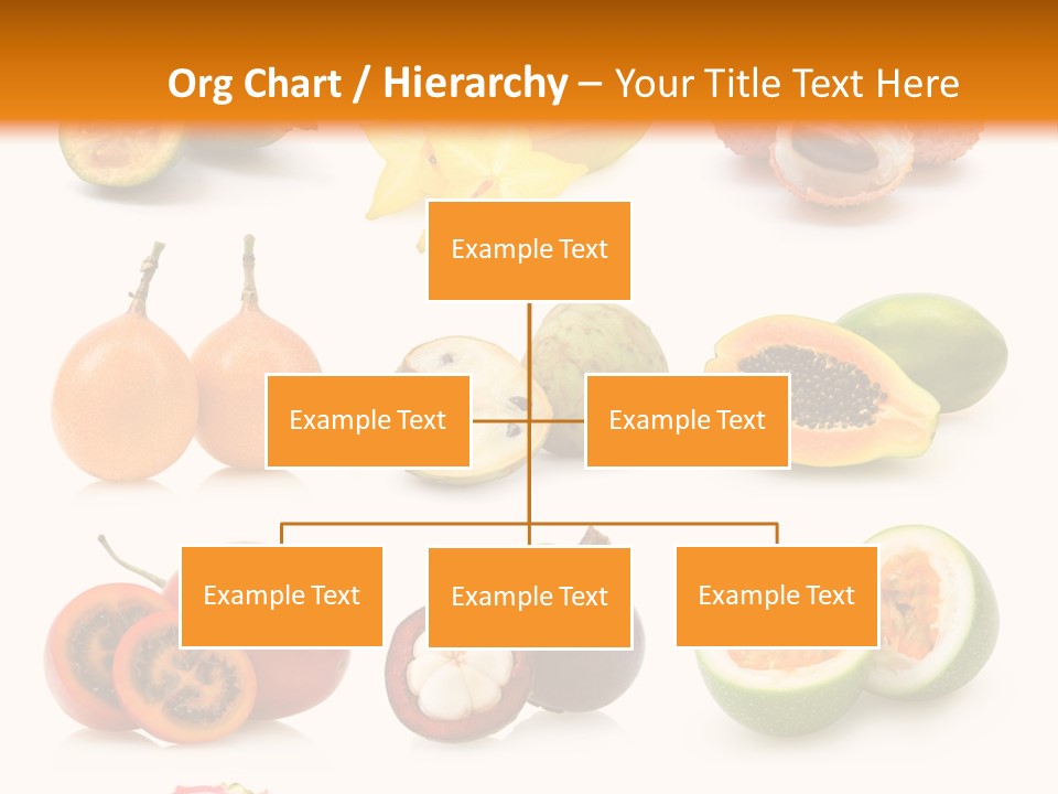 Carambola Sweet Orange PowerPoint Template