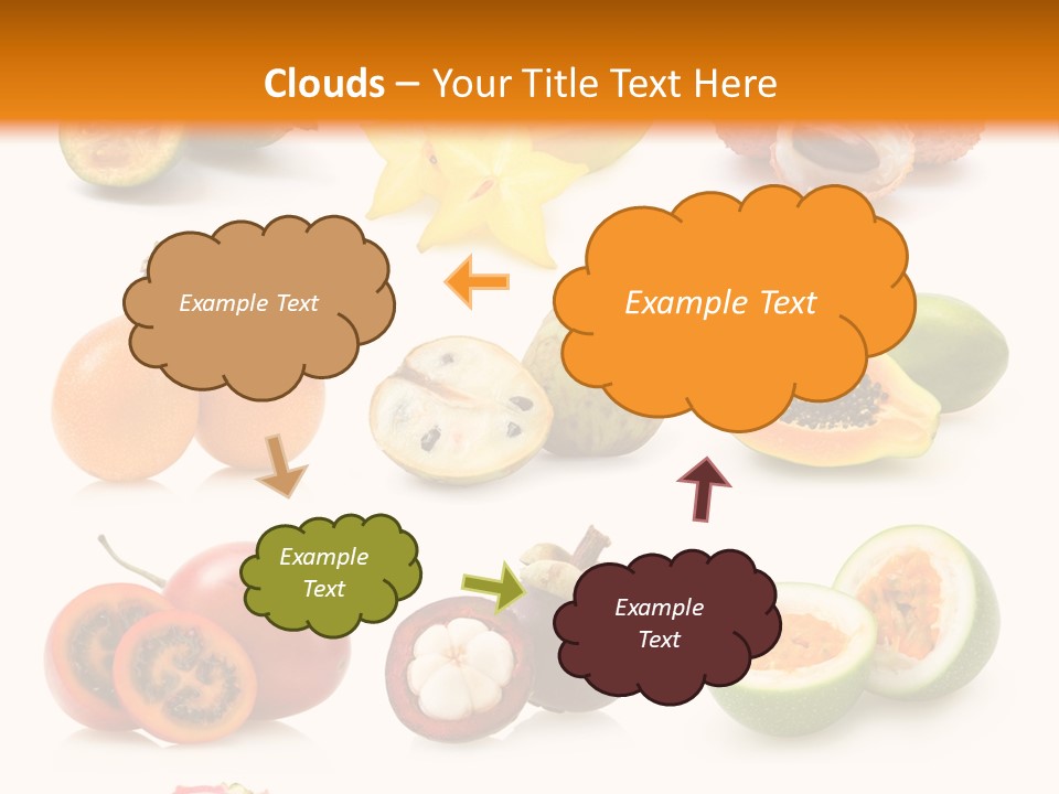 Carambola Sweet Orange PowerPoint Template