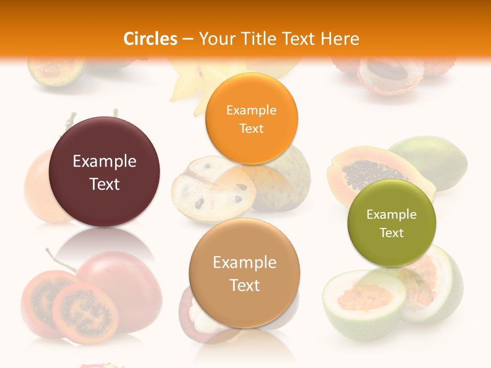 Carambola Sweet Orange PowerPoint Template