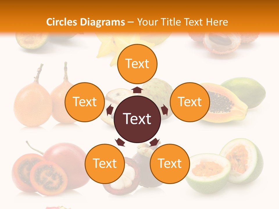 Carambola Sweet Orange PowerPoint Template