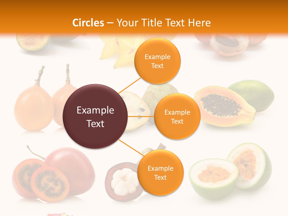 Carambola Sweet Orange PowerPoint Template