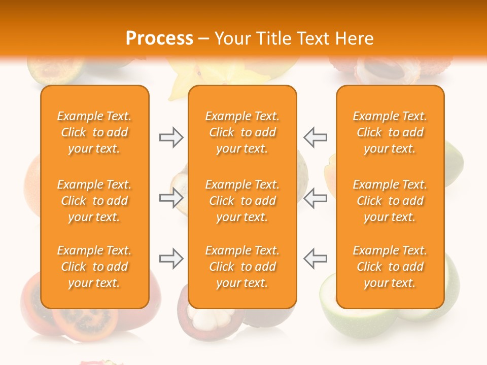 Carambola Sweet Orange PowerPoint Template