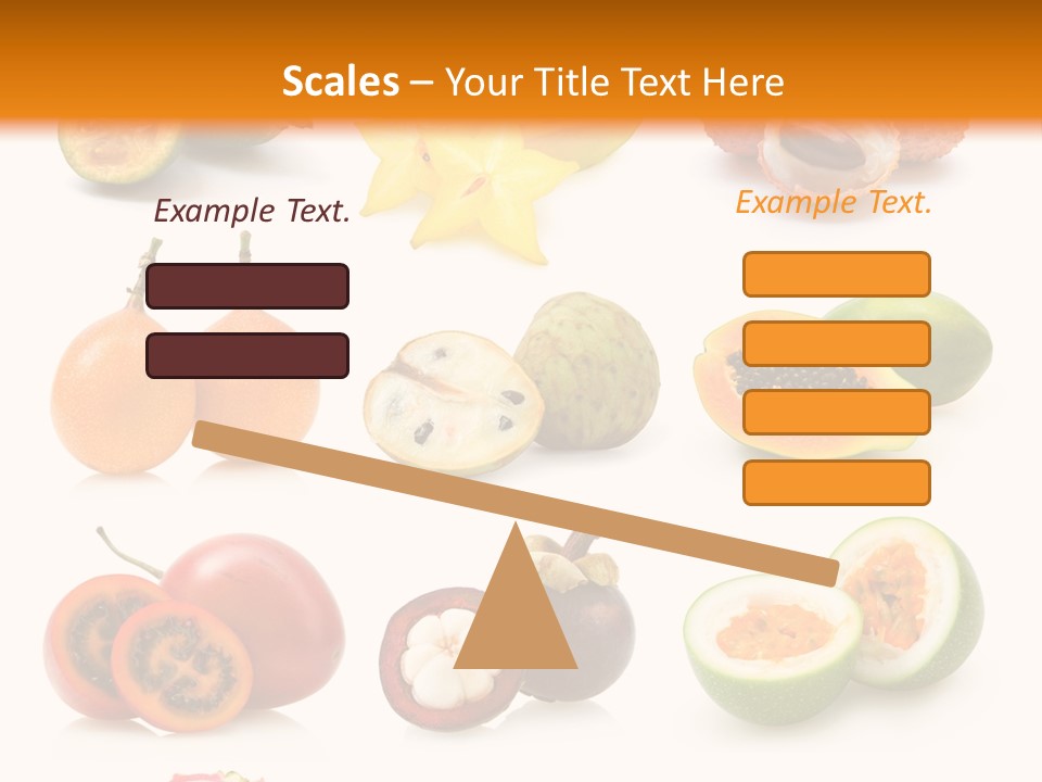 Carambola Sweet Orange PowerPoint Template