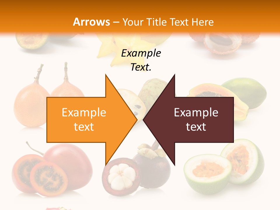 Carambola Sweet Orange PowerPoint Template