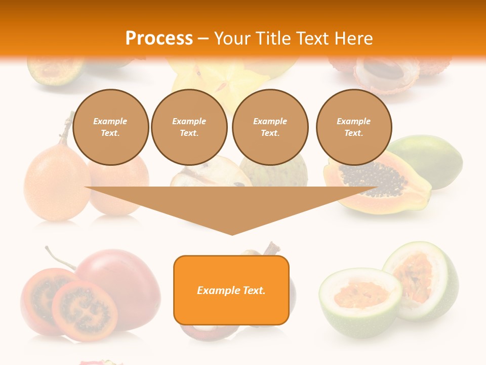 Carambola Sweet Orange PowerPoint Template
