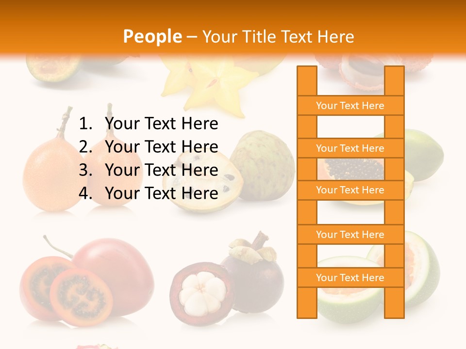 Carambola Sweet Orange PowerPoint Template