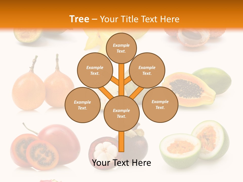 Carambola Sweet Orange PowerPoint Template