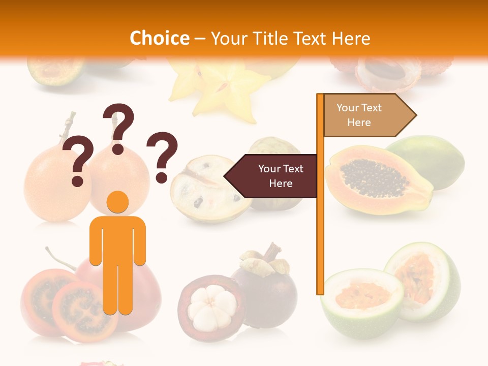 Carambola Sweet Orange PowerPoint Template