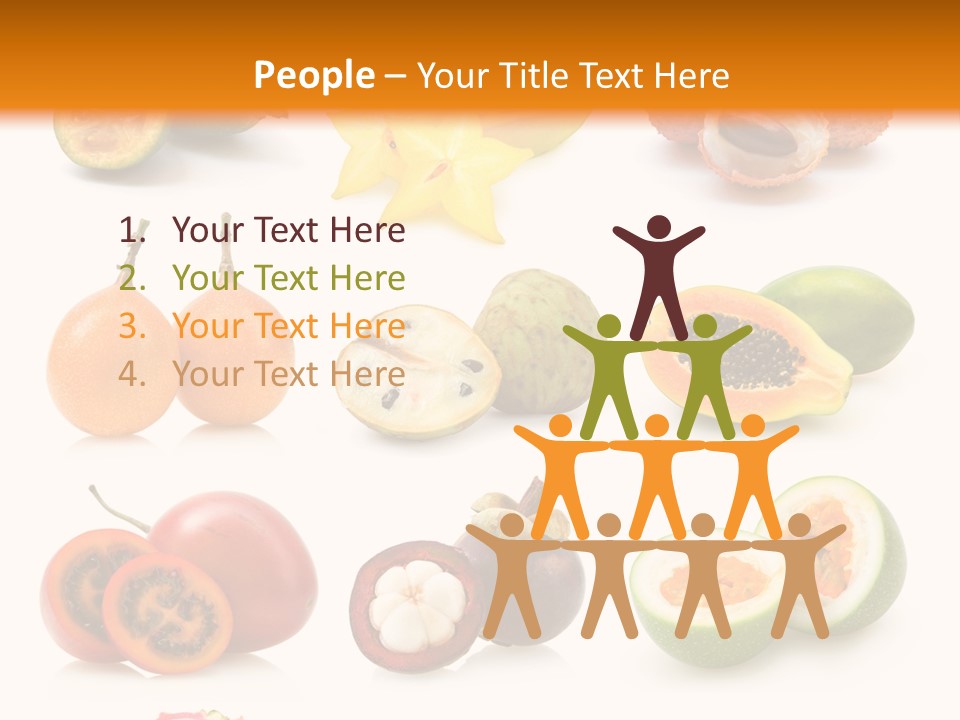 Carambola Sweet Orange PowerPoint Template