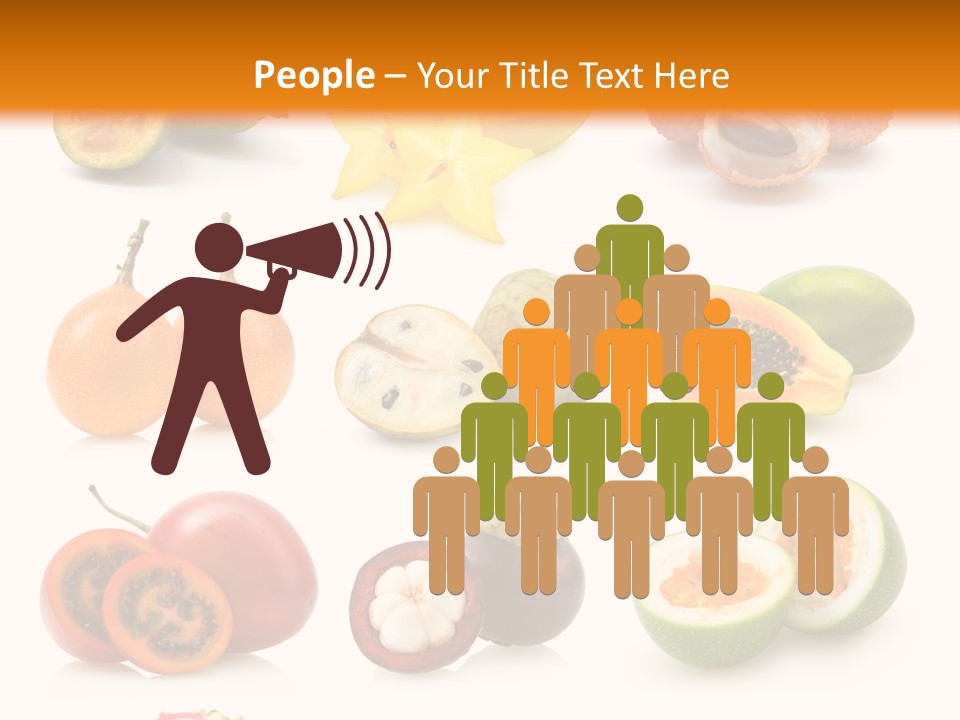 Carambola Sweet Orange PowerPoint Template